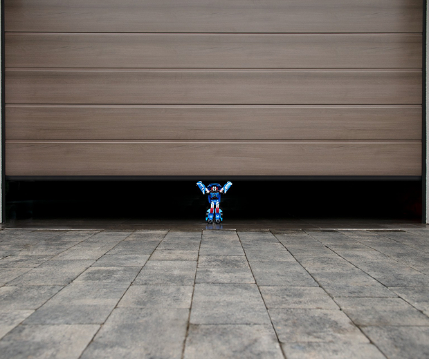 Умный привод ALUTECH Levigato LG‑1000F‑Sm для гаражных ворот + модуль Wi‑fi