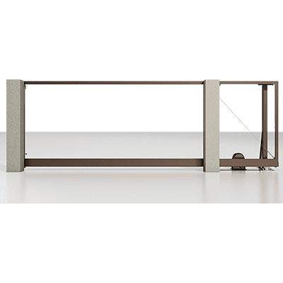 Подробнее Рама откатных ворот