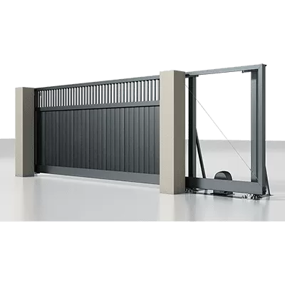 Подробнее Въездные ворота цвета «Серый антрацит»