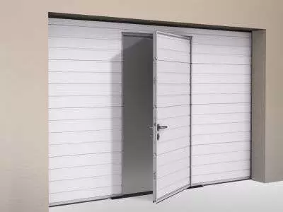 Встроенная калитка Встроенная калитка