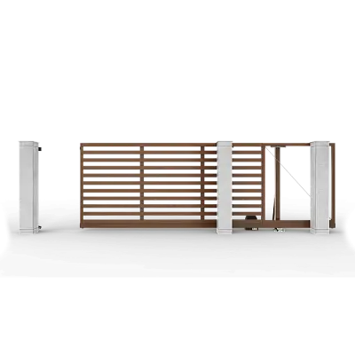 Подробнее Откатные ворота с электроприводом серии Prestige