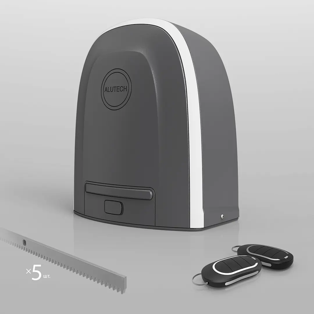 Привод для откатных ворот ALUTECH Roteo RTO-2000MKIT + рейка ROA8 (5 шт.) Привод для откатных ворот ALUTECH Roteo RTO-2000MKIT + рейка ROA8 (5 шт.)